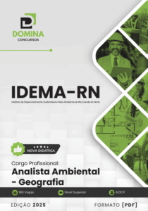 Novo Material: Apostila Analista Ambiental Geografia IDEMA RN 2025