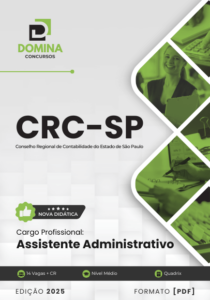 Novo Material: Apostila Assistente Administrativo CRC SP 2025