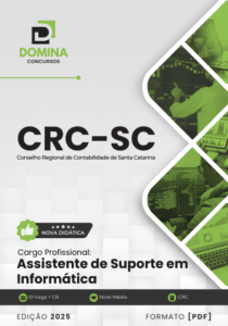 Novo Material: Apostila Assistente de Suporte em Informática CRC SC 2025