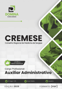 Novo Material: Apostila Auxiliar Administrativo Cremese SE 2025