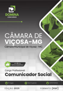 Novo Material: Apostila Comunicador social Viçosa MG 2025
