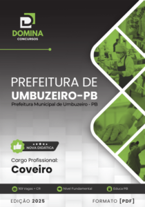 Novo Material: Apostila Coveiro Umbuzeiro PB 2025