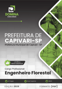 Novo Material: Apostila Engenheiro Florestal Capivari SP 2025