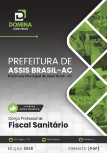 Novo Material: Apostila Fiscal Sanitário Assis Brasil AC 2025