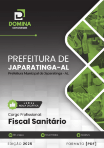Novo Material: Apostila Fiscal Sanitário Japaratinga AL 2025
