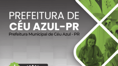 Novo Material: Apostila Fonoaudiólogo Céu Azul PR 2025