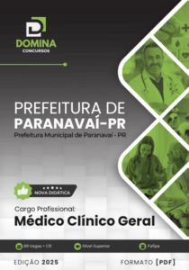 Novo Material: Apostila Médico Clínico Geral Paranavaí PR 2025