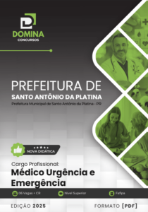Novo Material: Apostila Médico Urgência Santo Antônio da Platina PR 2025