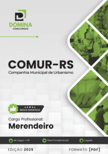 Novo Material: Apostila Merendeiro COMUR RS 2025