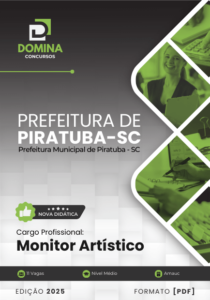 Novo Material: Apostila Monitor Artístico Piratuba SC 2025