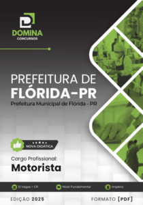 Novo Material: Apostila Motorista Flórida PR 2025