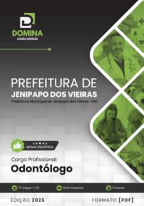 Novo Material: Apostila Odontólogo Jenipapo dos Vieiras MA 2025