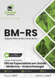 Novo Material: Apostila Oficial de Saúde Medicina Endocrinologia BM RS 2025
