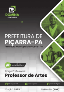 Novo Material: Apostila Professor Artes Piçarra PA 2025