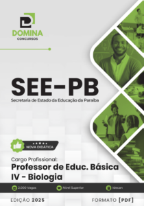 Novo Material: Apostila Professor de Biologia SEE PB 2025
