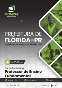 Novo Material: Apostila Professor de Ensino Fundamental Flórida PR 2025