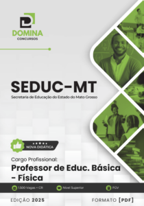 Novo Material: Apostila Professor de Física SEDUC MT 2025