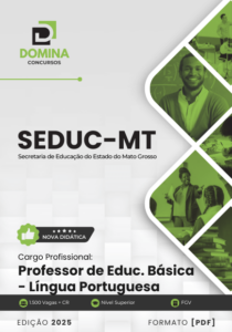 Novo Material: Apostila Professor de Português SEDUC MT 2025
