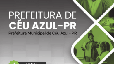 Novo Material: Apostila Psicopedagogo Céu Azul PR 2025