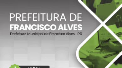 Novo Material: Apostila Recepcionista Francisco Alves PR 2025