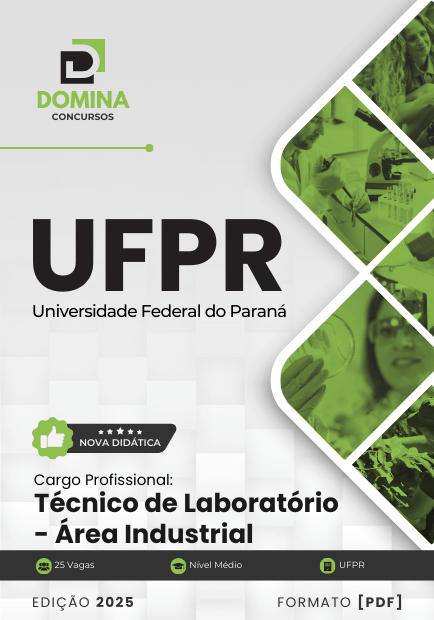 Novo Material: Apostila Técnico Laboratório Área Industrial UFPR 2025