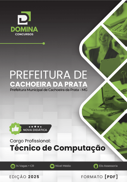 Novo Material: Apostila Técnico de Computação Cachoeira da Prata MG 2025