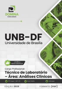 Novo Material: Apostila Técnico de Laboratório Análises Clínicas UnB DF 2025