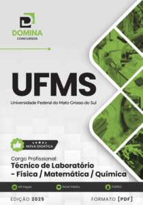 Novo Material: Apostila Técnico de Laboratório Física Matemática Química UFMS 2025