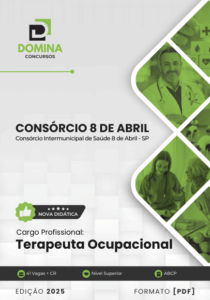 Novo Material: Apostila Terapeuta Ocupacional Consórcio Saúde 8 de Abril SP 2025