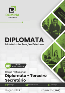 Apostila Diplomata Terceiro Secretário 2025 – Atualizado Pós-edital