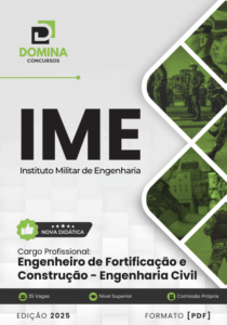 Apostila Engenheiro de Fortificação e Construção IME 2025 – Atualizado Pós-edital
