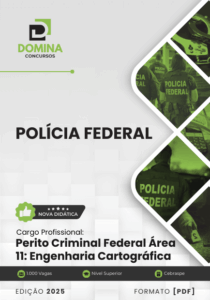 Apostila Perito Criminal Área Engenharia Cartográfica Polícia Federal 2025 – Atualizado Pós-edital