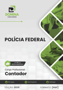 Apostila Polícia Federal PF 2025 Contador – Atualizado Pós-edital