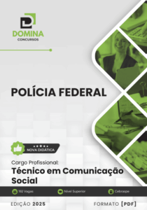 Apostila Polícia Federal PF 2025 Técnico Comunicação Social – Atualizado Pós-edital