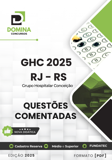 Novo Material: 150 Questões Comentadas GHC 2025