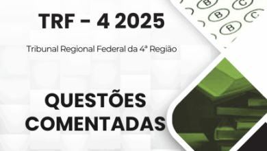 Novo Material: 150 Questões Comentadas TRF 4 2025