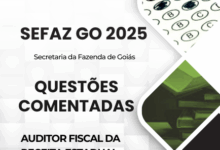 Novo Material: 200 Questões Comentadas Auditor Fiscal da Receita Estadual SEFAZ GO 2025