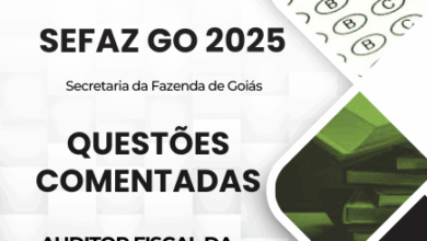 Novo Material: 200 Questões Comentadas Auditor Fiscal da Receita Estadual SEFAZ GO 2025