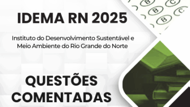 Novo Material: 220 Questões Comentadas Fiscal Ambiental IDEMA RN 2025