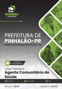 Novo Material: Apostila Agente Comunitário de Saúde Pinhalão PR 2025