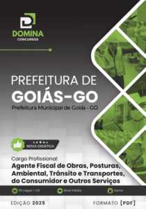 Novo Material: Apostila Agente Fiscal Goiás GO 2025