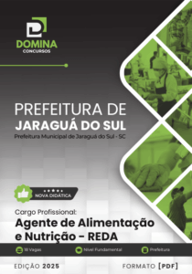 Novo Material: Apostila Agente de Alimentação REDA Jaraguá do Sul SC 2025