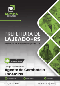 Novo Material: Apostila Agente de Combate a Endemias Lajeado RS 2025