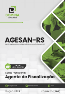 Novo Material: Apostila Agente de Fiscalização AGESAN RS 2025