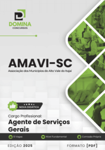 Novo Material: Apostila Agente de Serviços Gerais AMAVI SC 2025