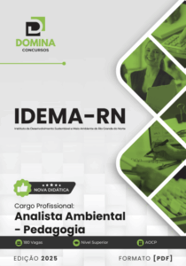 Novo Material: Apostila Analista Ambiental Pedagogia IDEMA RN 2025