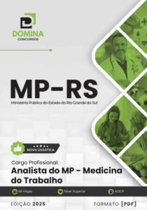 Novo Material: Apostila Analista Medicina do Trabalho MP RS 2025
