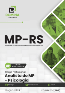 Novo Material: Apostila Analista Psicologia MP RS 2025