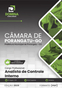 Novo Material: Apostila Analista de Controle Interno Câmara Porangatu GO 2025