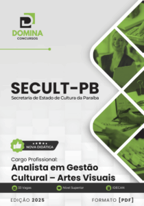 Novo Material: Apostila Analista em Gestão Cultural Artes Visuais SECULT PB 2025